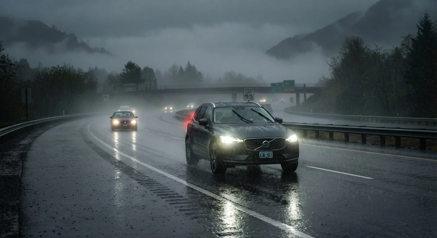 Driving in Rain, Fog, and Snow: Adjusting for Hazardous Conditions