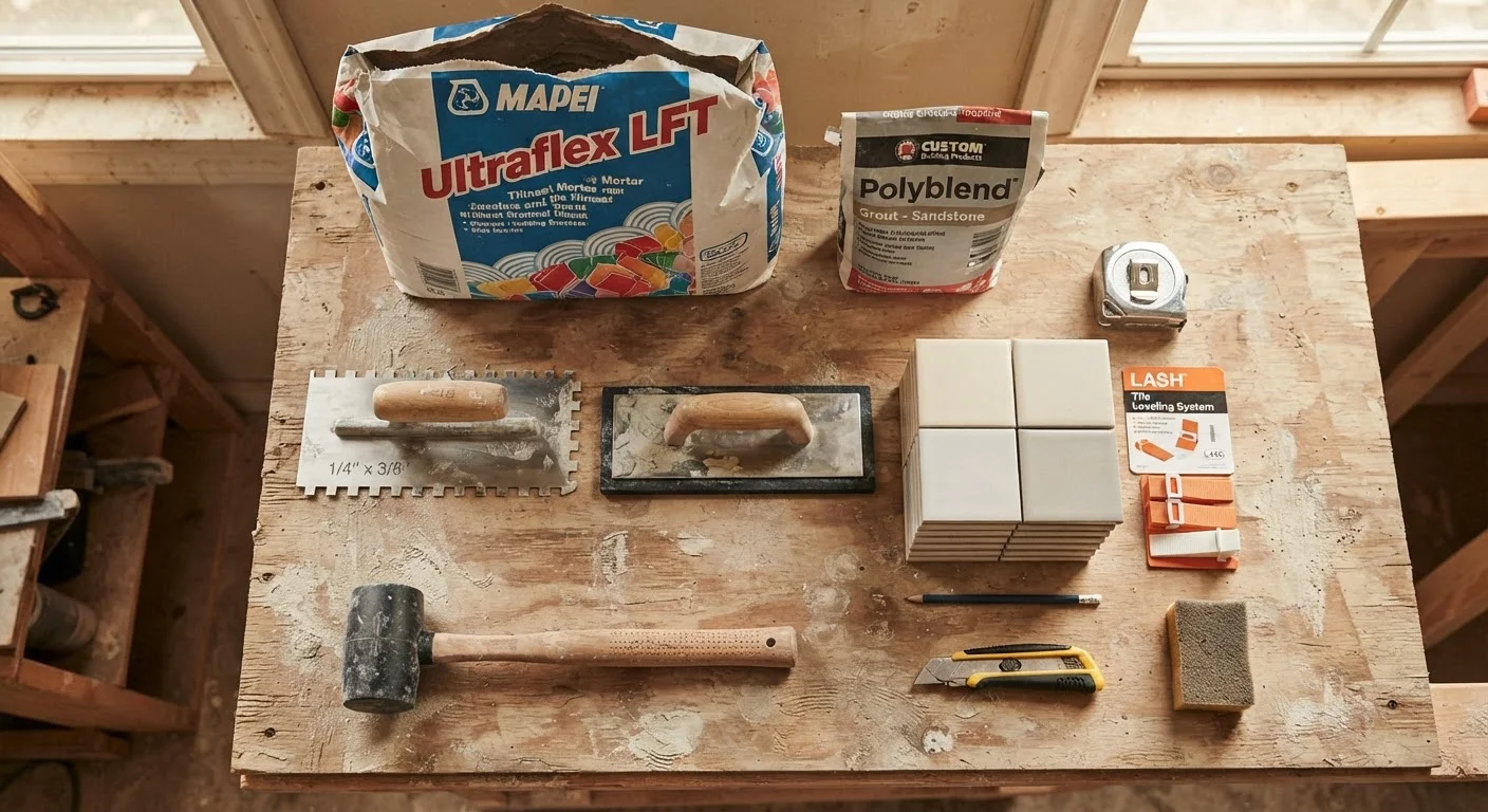 Grout, Thinset, and Mortar: A Tiler's Glossary for Beginners