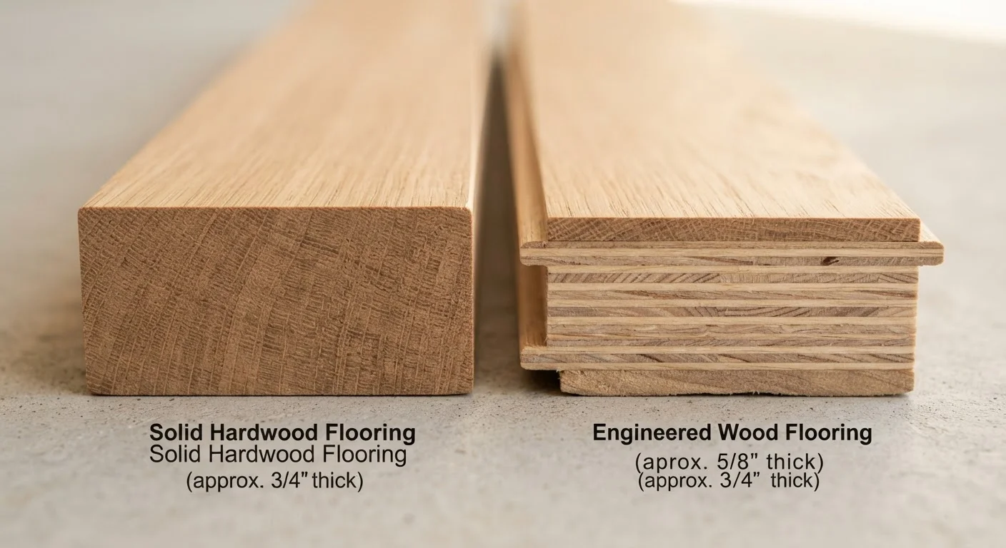 Hardwood Flooring vs. Engineered Wood: Understanding the Core Differences