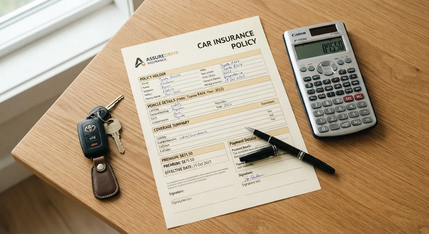 How Car Insurance Premiums Are Actually Calculated
