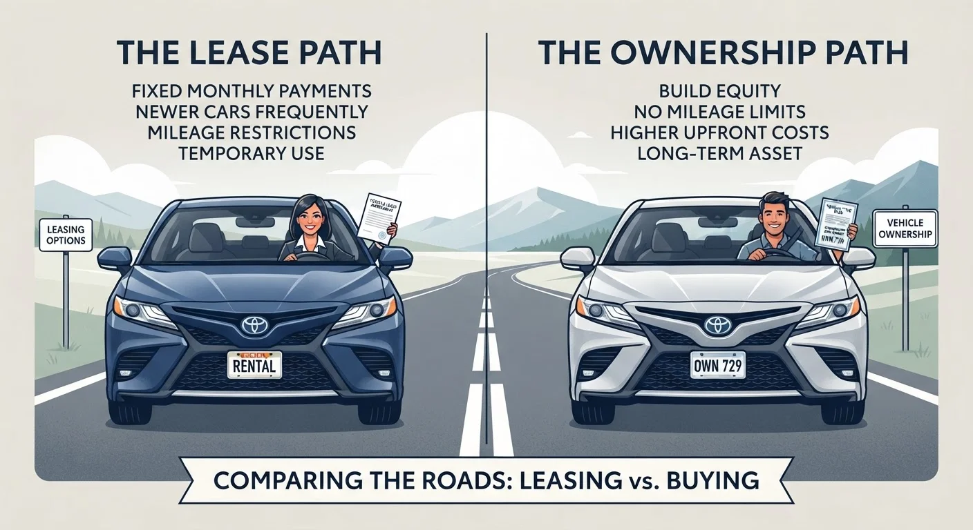 Leasing vs. Buying a Car: A Side-by-Side Look at Both Paths