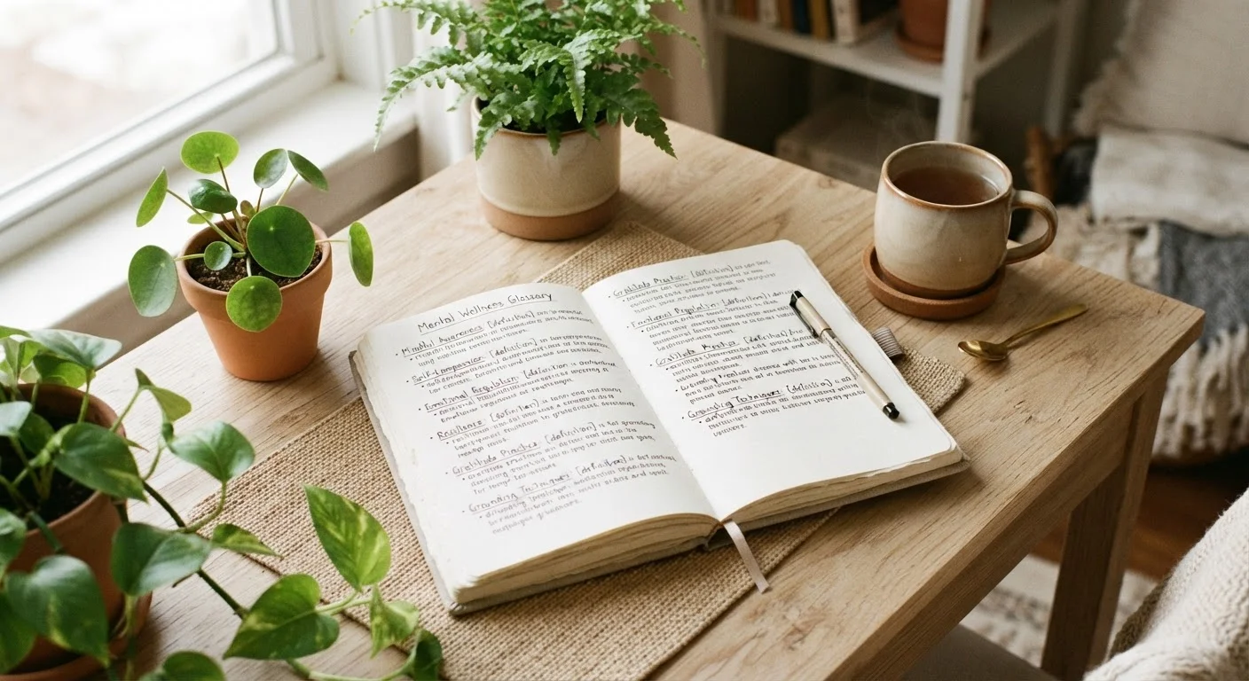Mental Wellness Glossary: Key Terms Explained Simply