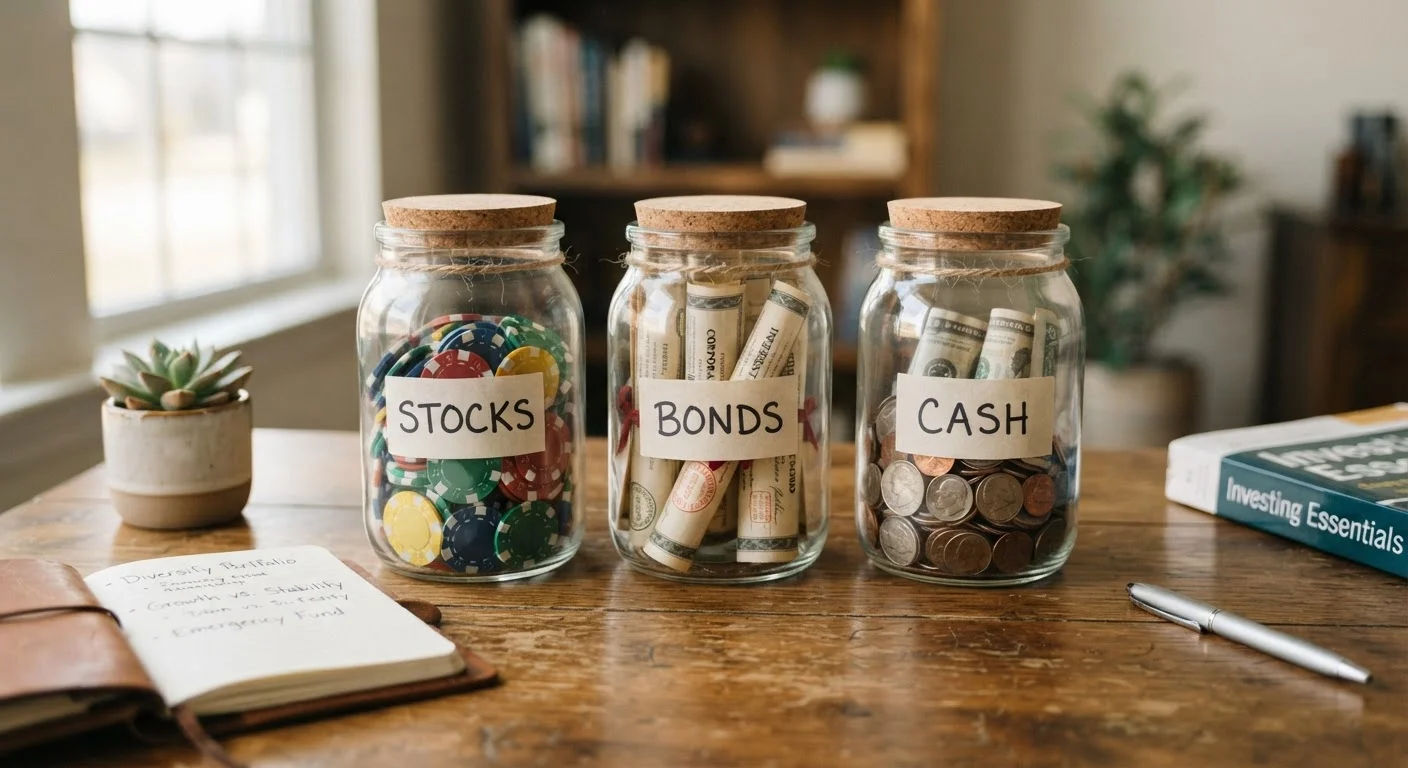Stocks, Bonds, and Cash: What Each Asset Class Actually Does in a Portfolio