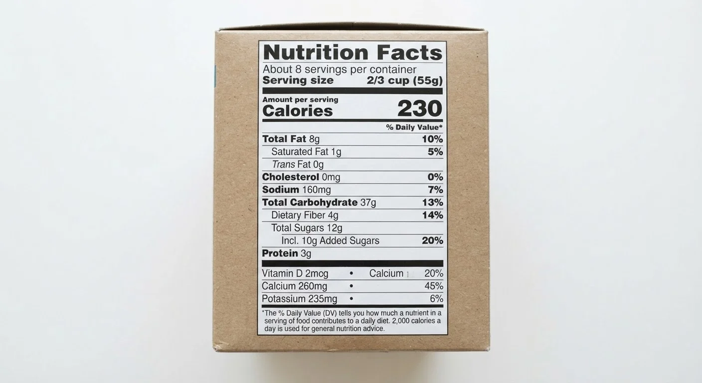 The Nutrition Label Decoded
