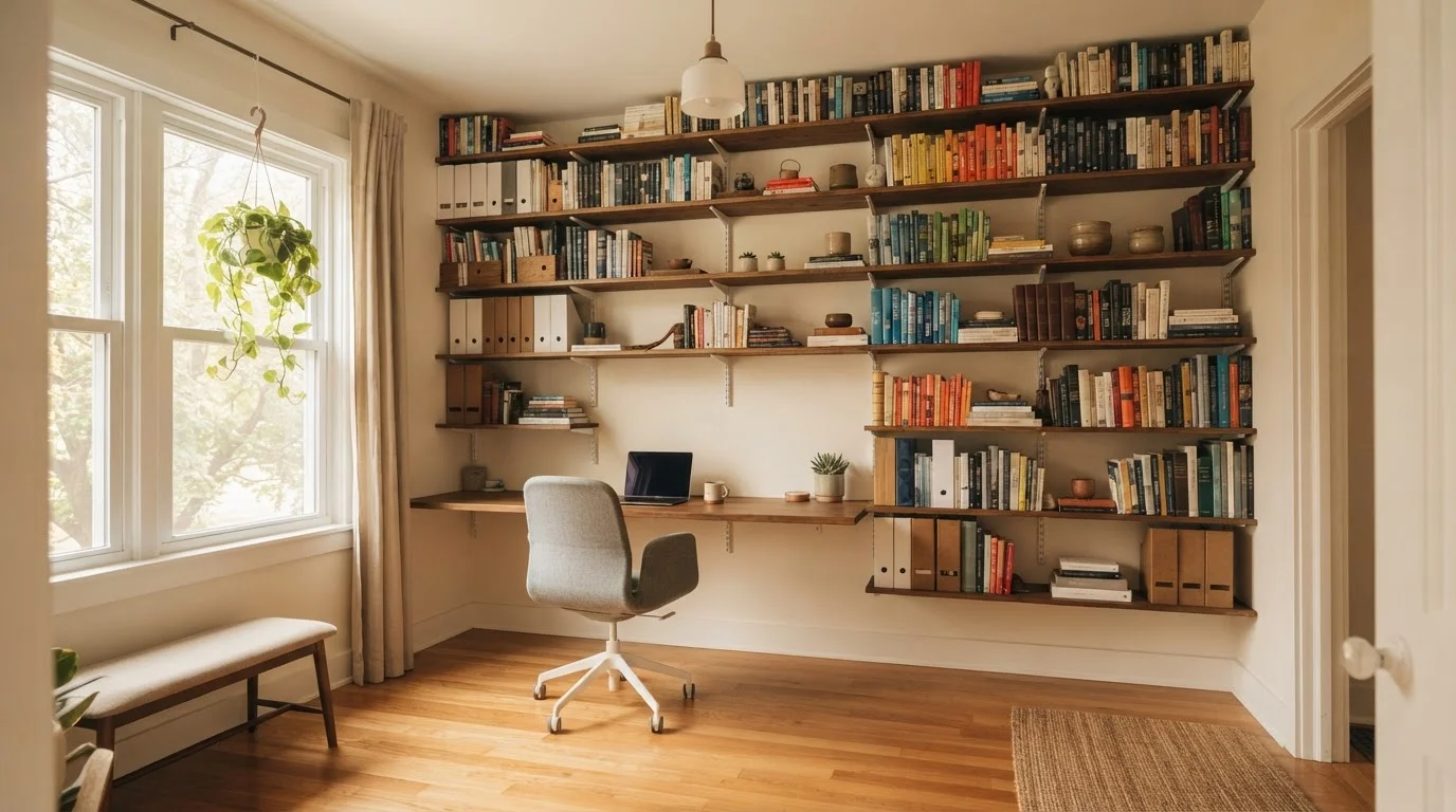 Vertical Space vs. Floor Space: Rethinking Storage in Small Rooms