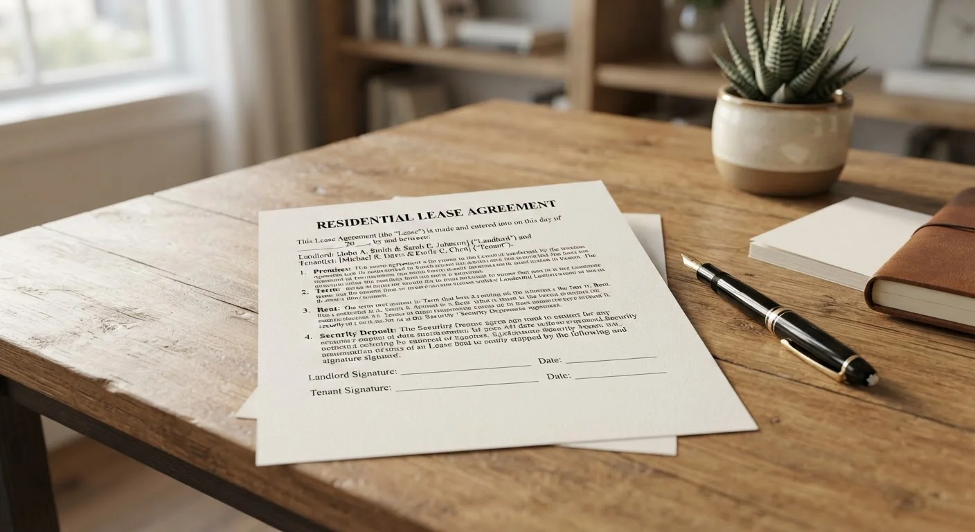 What a Lease Agreement Actually Says — and Why It Matters